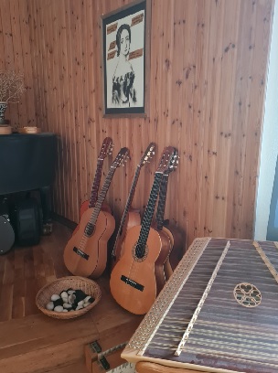 Galerie Bühne Gitarren